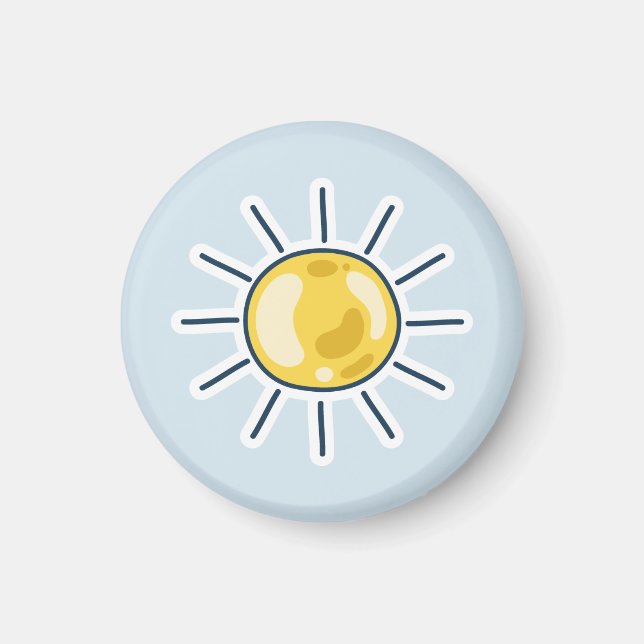 Imã Aqui Vem O Sol (Frente)