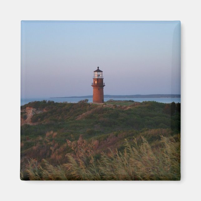 Imã Aquinnah Sunset e Lighthouse Magnet (Frente)