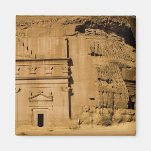 Imã Arábia Saudita, local de Madain Saleh, antigo 3