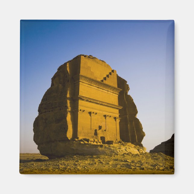 Imã Arábia Saudita, site de Madain Saleh, antigo 4 (Frente)