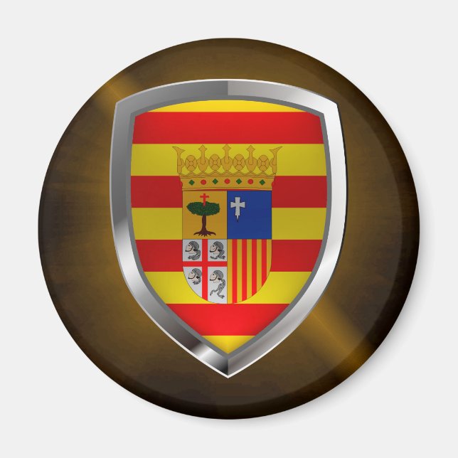 Imã Aragón Metallic Emblem (Frente)