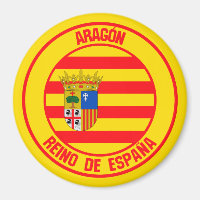 Aragón Round Emblem