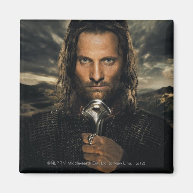 Imã Aragorn Sword Down (Frente)