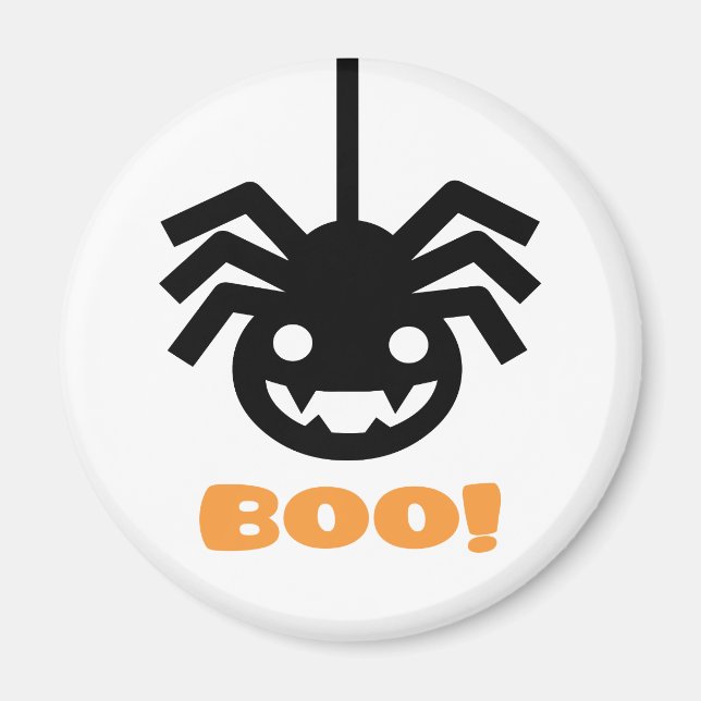 Imã Aranha Halloween (Frente)