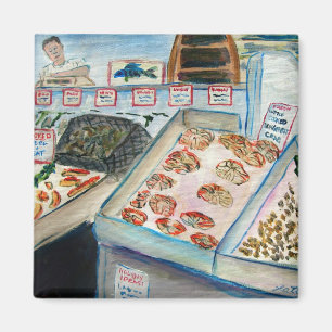 Imã Aranha-mariscos (Pike Place Seattle)