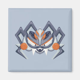 Imã Aranha Spooky do Halloween / Rei da Abóbora