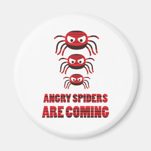 Imã Aranhas zangadas estão vindo para a Camisa T