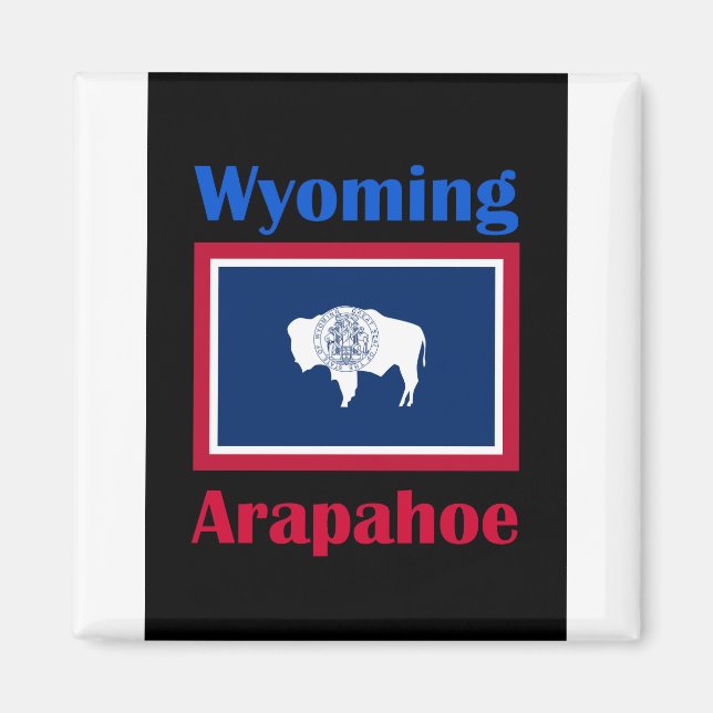Imã Arapahoe Wyoming (Frente)