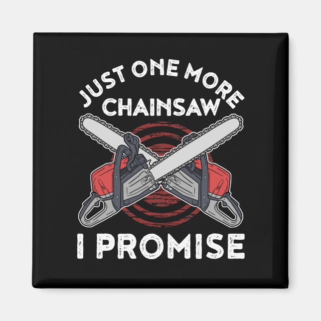 Imã Arborist Chainsaw, Arborista Arborista de Lumberja (Frente)