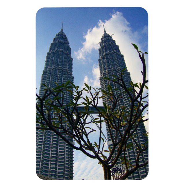 Ímã arbusto de torres de petronas (Vertical)