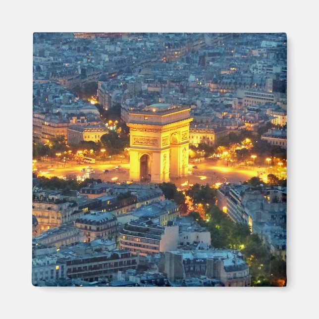 Imã Arc de Triomphe, Paris, França (Frente)