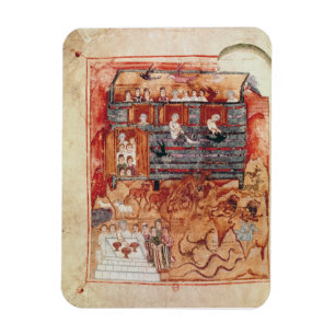 Ímã Arca de N.A.L 2334 fol.10v Noah, 'de De Visita