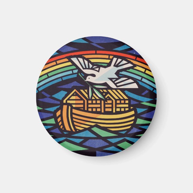 Imã Arca de Noé com Espírito Santo (Frente)