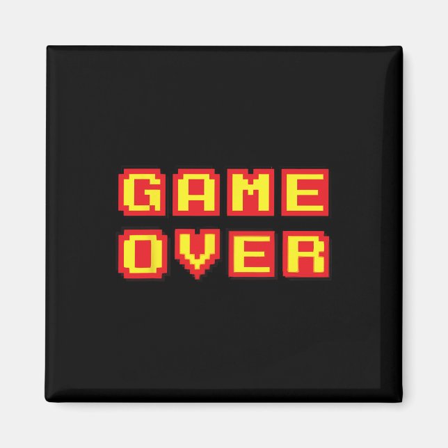 Imã Arcade de presentes para jogos com Videos games re (Frente)