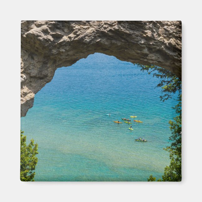 Imã Arch Rock Canoing (Frente)