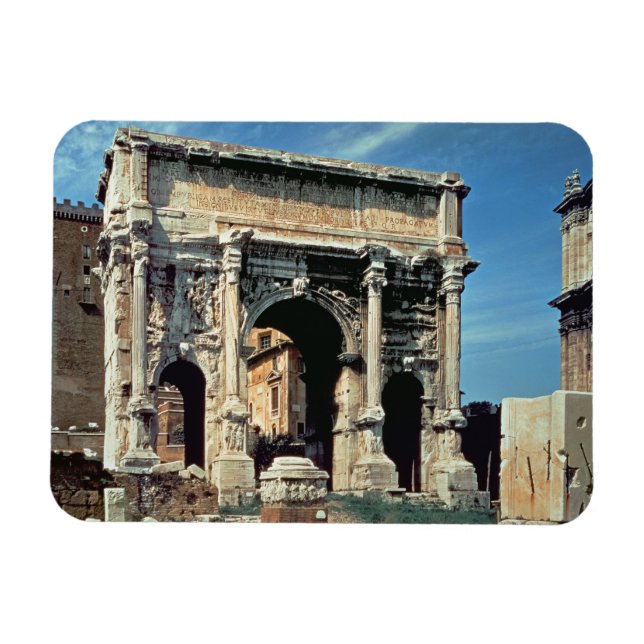 Ímã Arch Triunfal de Septimius Severus, dedicado a (Horizontal)