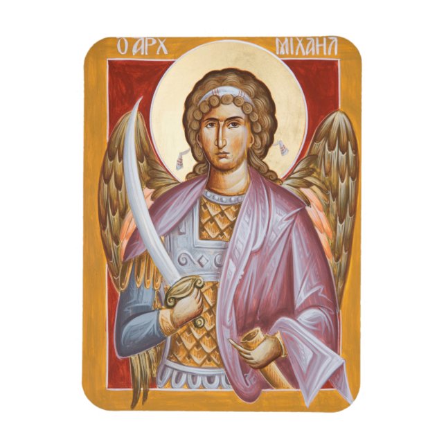 Ímã Archangel Michael Icon Magnet (Vertical)