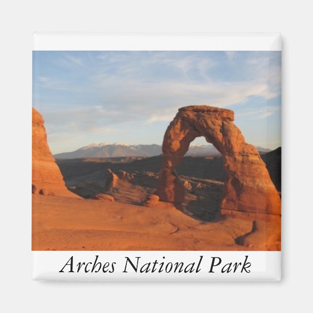 Imã Arches National Park Magnet (Frente)