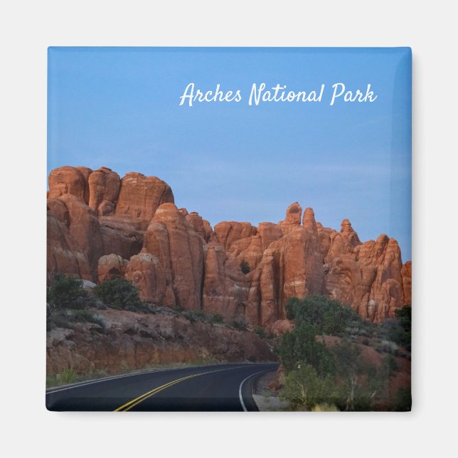 Imã Arches National Park Utah Souvenir Magnet (Frente)