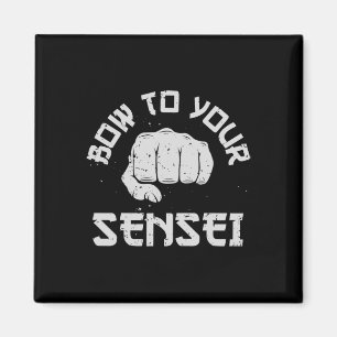 Imã Arco Ao Seu Sensei Engraçado Karate Artes Marciais