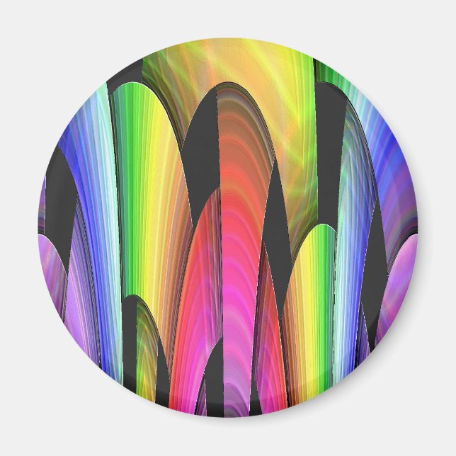 Imã Arco Arco Arco-Íris (Frente)