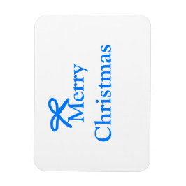 Ímã Arco azul feliz família natalícia presentes simple