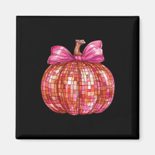 Imã Arco Coquette Disco Ball Pumpkin Cute Girly Hallow