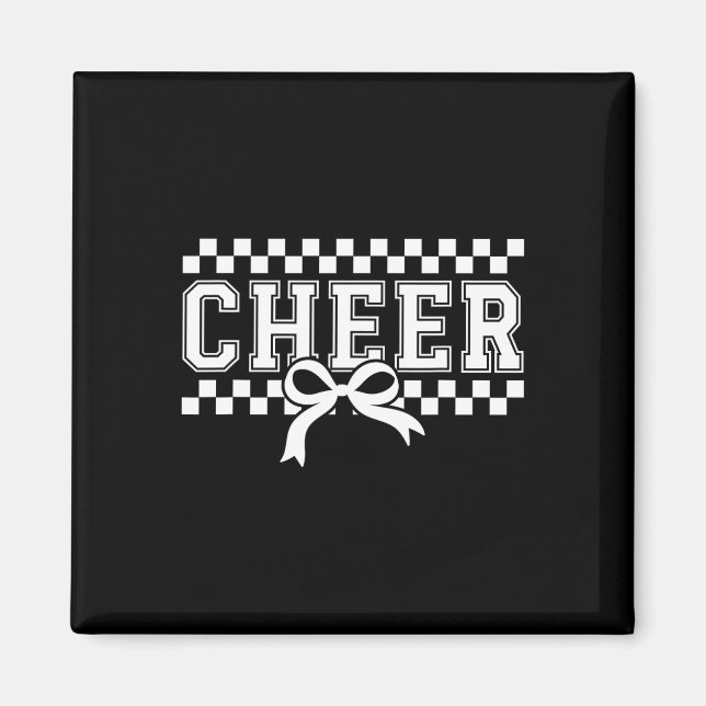 Imã Arco de Coquete Cheerleader Mãe Cheerleading Lo (Frente)