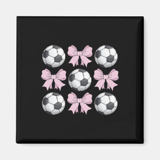 Imã Arco de Coquete de Futebol Gráfico Fofo de Futebol