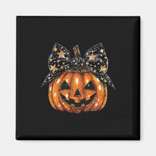 Imã Arco de coquetes fofinho Pumpkin Mulheres de Hallo