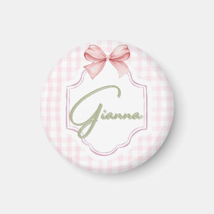 Imã Arco de Enfermeira Gianna Baby Girl Personalizado