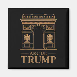 Imã Arco De Trump Engraçado Paródia Política Adepto Re