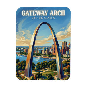 Ímã Arco Gateway Missouri