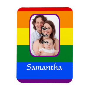 Ímã Arco-íris colorido