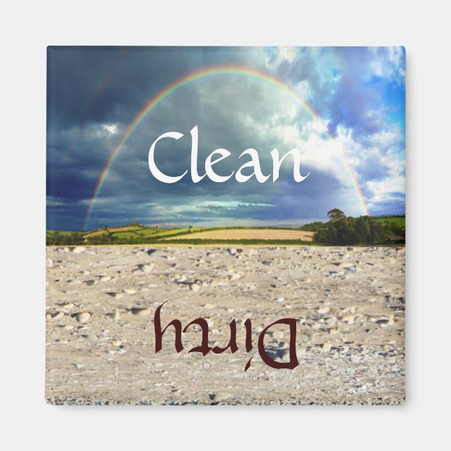 Imã Arco-Íris e Lâmina de Areia (Frente)