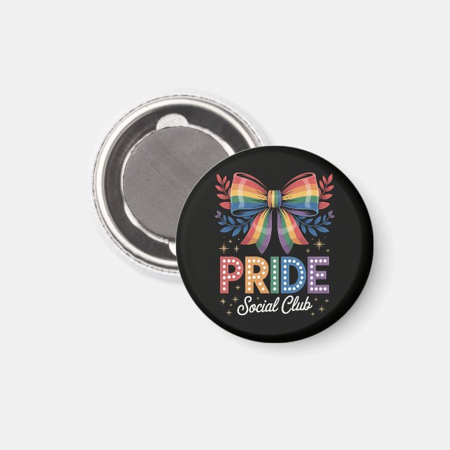 Imã Arco-íris LGBTQ (Front/Back)