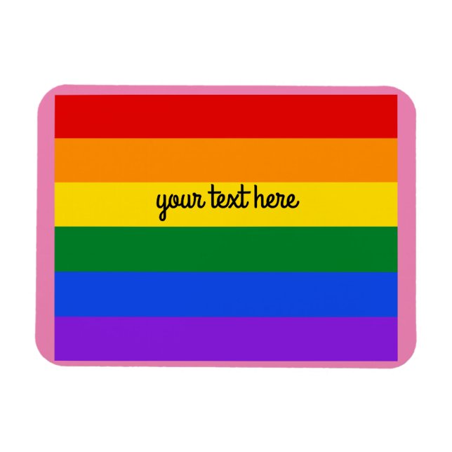 Ímã Arco-Íris nº 1 Magnet (Horizontal)