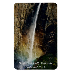 ÍMÃ ARCO-ÍRIS NA QUEDA DE BRIDALVEIL EM YOSEMITE