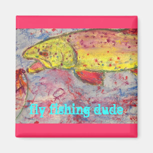 Imã arco-íris perseguindo mosca