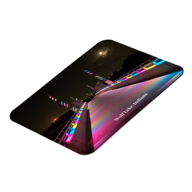 Ímã Arco-Íris Ponte Fotográfica Flexível (Left Side)