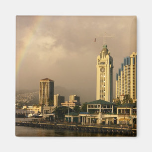Imã Arco-íris sobre Honolulu, Havaí, EUA 2