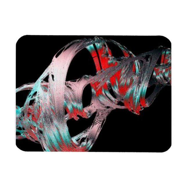 Ímã Arco-Íris Vórtice Duplo (Horizontal)