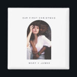 Imã Arco minimalista do Boho | Feliz e Foto casada<br><div class="desc">Arco Boho Minimalista | Feliz e Imagem Fotográfica Casada</div>