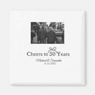 Imã arco ouro aplaude casamento de 50 anos