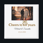 Imã arco ouro aplaude casamento de 60 anos<br><div class="desc">design</div>