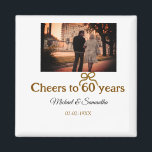 Imã arco ouro aplaude casamento de 60 anos<br><div class="desc">design</div>