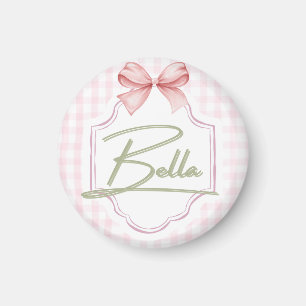 Imã Arco Personalizado do infantário Bella Baby Girl &