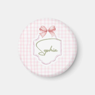 Imã Arco Personalizado Sophia Baby Girl &Gingham