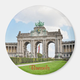 Imã Arco Triunfal no Parque Cinquantenaire em Bruxelas