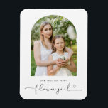 Ímã Arco, você será meu íman de flor<br><div class="desc">Minimalista e moderno será o meu ímã de proposta de flores. Para personalização mais avançada deste design,  por exemplo,  alteração do layout,  da fonte ou do tamanho do texto,  clique no botão "PERSONALIZAR" acima. Por favor,  entre em contato comigo para qualquer pergunta!</div>